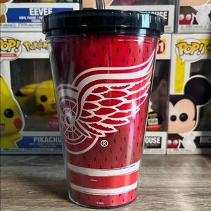 Detroit Red Wings Tumbler with Straw